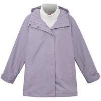 添柏岚（Timberland）女装防水三合一冲锋衣秋冬户外抓绒|A41T3 A41T3EG7/灰紫色 M