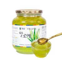 全南 韩国  蜂蜜芦荟饮品1kg 清新自然  水果茶含果肉 冷热冲