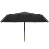 Redleaf 红叶 W3500 10骨三折晴雨伞 黑色