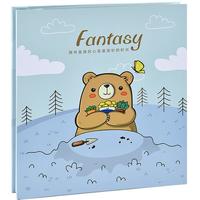 Nakabayashi 仲林 NBPK500-GS6-2 插袋式相册本 过塑款 可爱小熊 6英寸 500张