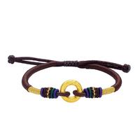 CHJ JEWELLERY 潮宏基 余生系列 SCG30002931 凤扣足金手绳 16cm 0.85g