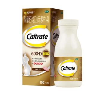 Caltrate 钙尔奇 碳酸钙维D3元素片(4) 100片