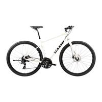 坎普（CAMP）GX100 公路车平把赛车铝合金内走线成人24速砾石瓜车纯油碟自行车 珍珠白 24速 425码
