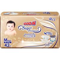大王（GOO.N）【复购】光羽自在之息 纸尿裤M42片(6-11kg)微孔速吸芯体