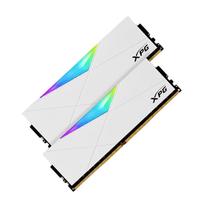 ADATA 威刚 XPG系列 龙耀 D50 DDR4 3600MHz RGB 台式机内存 灯条 釉白 16GB 8GB*2
