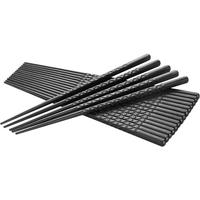 COOKER KING 炊大皇 KZ10JS 简尚 合金筷子 10双 黑色