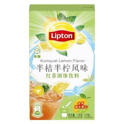 立顿 茶固体饮料 半桔半柠风味 100g