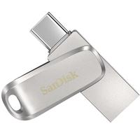 SanDisk 闪迪 至尊高速系列 酷锃 DDC4 USB3.1 U盘 银色 32GB Type-C