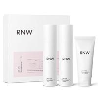 RNW 如薇 晶萃匀透精华护肤套装 (洁面乳80g+发光水125ml+发光乳125ml+洁面泡沫200ml)