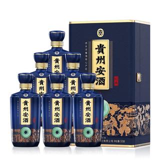 贵州安酒 经典 53%vol 酱香型白酒 500ml*6瓶 整箱装