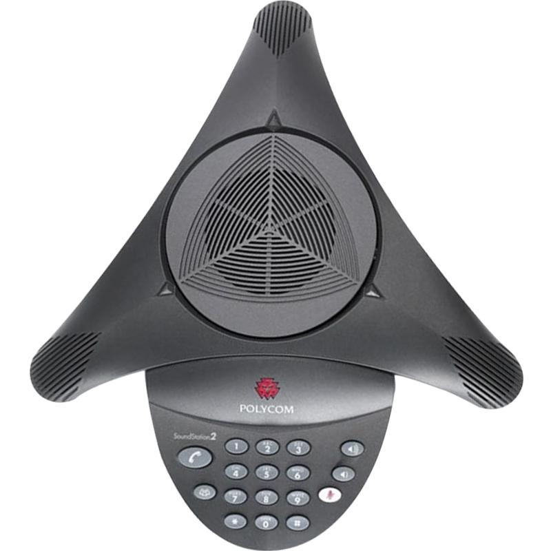 Polycom 宝利通 SoundStation2 会议电话机 基础型 黑色