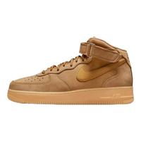 NIKE 耐克 Air Force 1 Mid '07 WB 男子休闲运动鞋 DJ9158-200 亚麻/橡皮浅褐/黑/麦黄 42.5