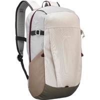 DECATHLON 迪卡侬 户外背包双肩包男女书包登山包轻便休闲旅行包运动包 淡米灰-20L(交替发货)