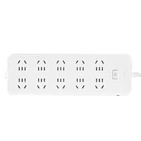 DELIXI 德力西 CD98J-LK10X/F1.8 新国标插排 十位五孔 1.8m