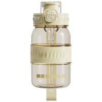 BOTTLED JOY吨吨杯 王一博同款吨吨桶畅吨吨ppsu大容量水杯男女潮玩杯 奶瓶级PPSU耐热180℃橘黄0.55L