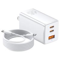 Biaze/毕亚兹 65W快充 氮化镓充电器  Type-C+USB-A口 单头 65W
