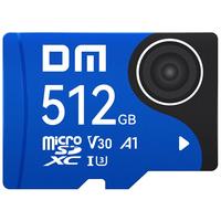 DM 大迈 MicroSD存储卡 512GB(U3,A1,V30,class10)蓝卡