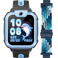 小天才 Q2A 4G智能手表 天境蓝 碧海蓝运动型表带 (北斗、GPS）