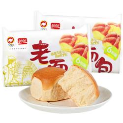 盼盼 老面包 奶香味 6枚 155g