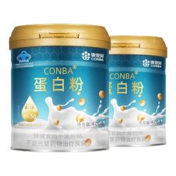 康恩贝 蛋白粉   有助于增强免疫力  中老年女性营养品 蛋白粉 400g*2罐