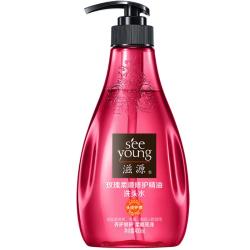 滋源 玫瑰柔顺修护精油洗发水400ml