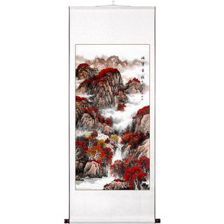 爱芯家《鸿运当头》60x140cm 宣纸 卷轴