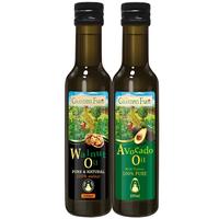 Grandpa's Farm 爷爷的农场 食用油组合装 250ml*2瓶（核桃油250ml+牛油果油250ml）