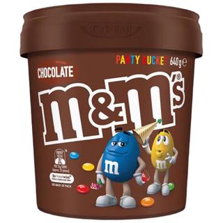 麦提莎（Maltesers）M&M'S 牛奶巧克力豆mm豆 640g桶装 休闲零食糖果
