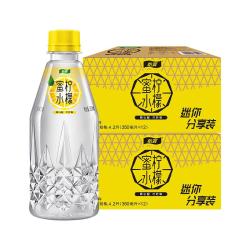怡宝 蜜水柠檬水果饮料350ml 12瓶/箱 随机版本发货 蜂蜜柠檬水饮料 小瓶装蜜水柠檬