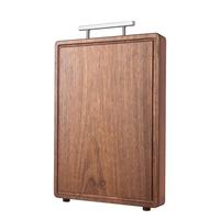 京东京造 菜板 砧案板切菜实木食品级家用【抗菌黑金檀】45*30*3cm 抗菌黑金檀45*30*3cm 长方形