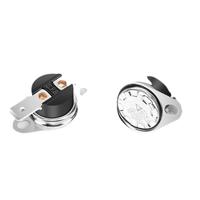 汇君 温控开关KSD301温度控制器常闭常开16A/250V KSD301【直脚】常闭10A 50度 2个