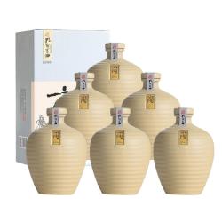 孔府家酒 孔府家亦陶6 浓香型白酒 52度 500ml*6瓶 整箱装 中秋送礼