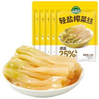 吉香居 轻盐榨菜丝莴笋丁61.8g*5袋减盐莴笋脆笋榨菜煲汤佐餐清淡下饭菜 轻盐榨菜丝61.8g*5袋