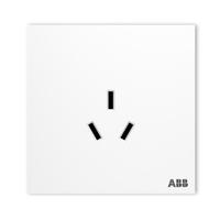 ABB 盈致系列 CA206 16A三孔插座 典雅白