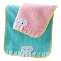 KINGSHORE 金号 T1085H 毛巾套装 2条装 48*25cm 46g 红+蓝