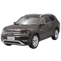 yuanchang 原厂 1/18 上汽大众 途昂X 28*11*10cm 天鹅绒棕