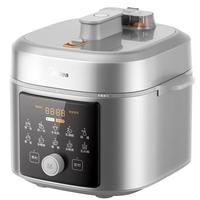 美的 电压力锅高压锅4-6人5L大容量家用多功能全自动轻音排气0氟0涂层双胆智能煲汤煮饭煲 小飞侠E5825N