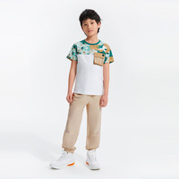 波司登(BOSIDENG)【清仓】户外露营系列防蚊长裤男童简约风抗菌透气舒适长裤 沙滩色8481 165 /72