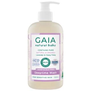 GAIA NATURAL BABY儿童沐浴露安睡薰衣草500mL/瓶婴童洗护保湿滋润温和洗护婴幼儿