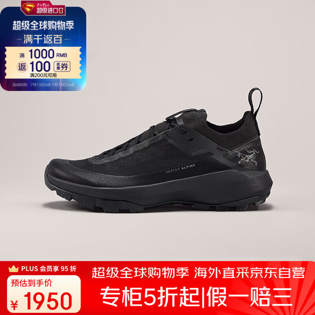 ARC'TERYX 始祖鸟 VERTEX ALPINE GTX 男徒步鞋