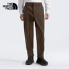 北面 长裤男户外防泼水加绒软壳裤81SI 棕色/1OI
