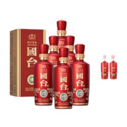 国台 白酒 53度 500ml*6瓶