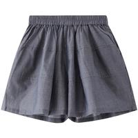  Purcotton/全棉时代 轻盈蓬松活动自如 女童纯棉灯笼中裤  深蓝 120cm