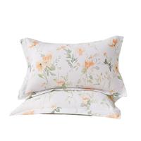 博洋家纺纯棉枕套印花枕芯套枕头套对枕套花逸一对装48*74cm 花逸【40支全棉】