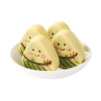 福茗恋 qiao可爱绿豆糕 网红卡通清凉解暑新中式创意糕点小零食礼盒 qiao可爱绿豆糕5个