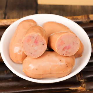 双汇双汇地道肉肠160g原味/黑胡椒即食熏煮香肠速食宿舍解馋小零食 原味160g*1袋+黑胡椒160g*1袋