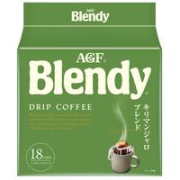 AGF挂耳咖啡乞力马扎罗风味18袋 京东独家 Blendy现磨手冲滤挂式 人气-挂耳18袋乞力马扎罗风味