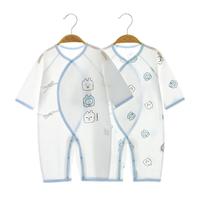 翘脚鸭（Tiptoe Duck） 婴儿衣服夏季薄款新生儿连体衣宝宝内衣贴身睡衣