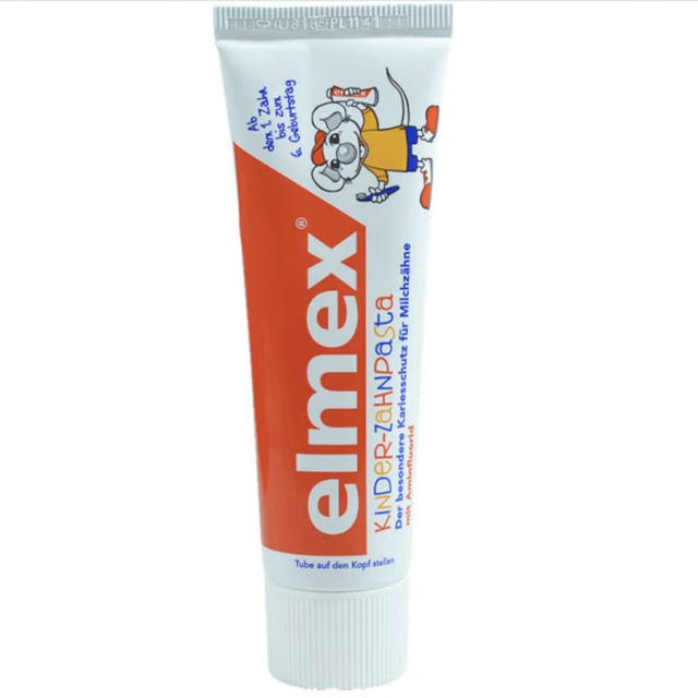 Elmex 艾美适 专效防蛀0-6岁幼儿牙膏 50ml防蛀低泡温和不辣嘴