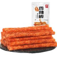 源氏 辣条 辣片麻辣解馋零食小吃儿时怀旧豆干手撕素肉大豆筋 源氏大辣棒90g